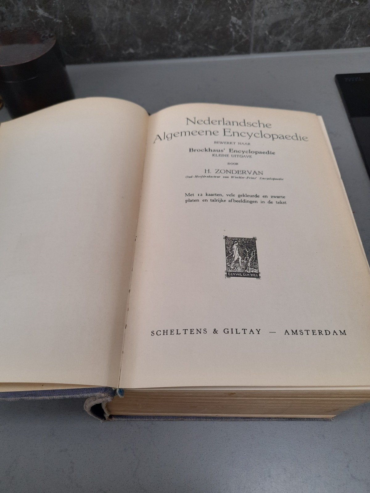 Nederlandse Algemene Encyclopaedie - Scheltens & Giltay, Boeken, Encyclopedieën, Gelezen, H. Zondervan (hoofdredacteur), Ophalen of Verzenden