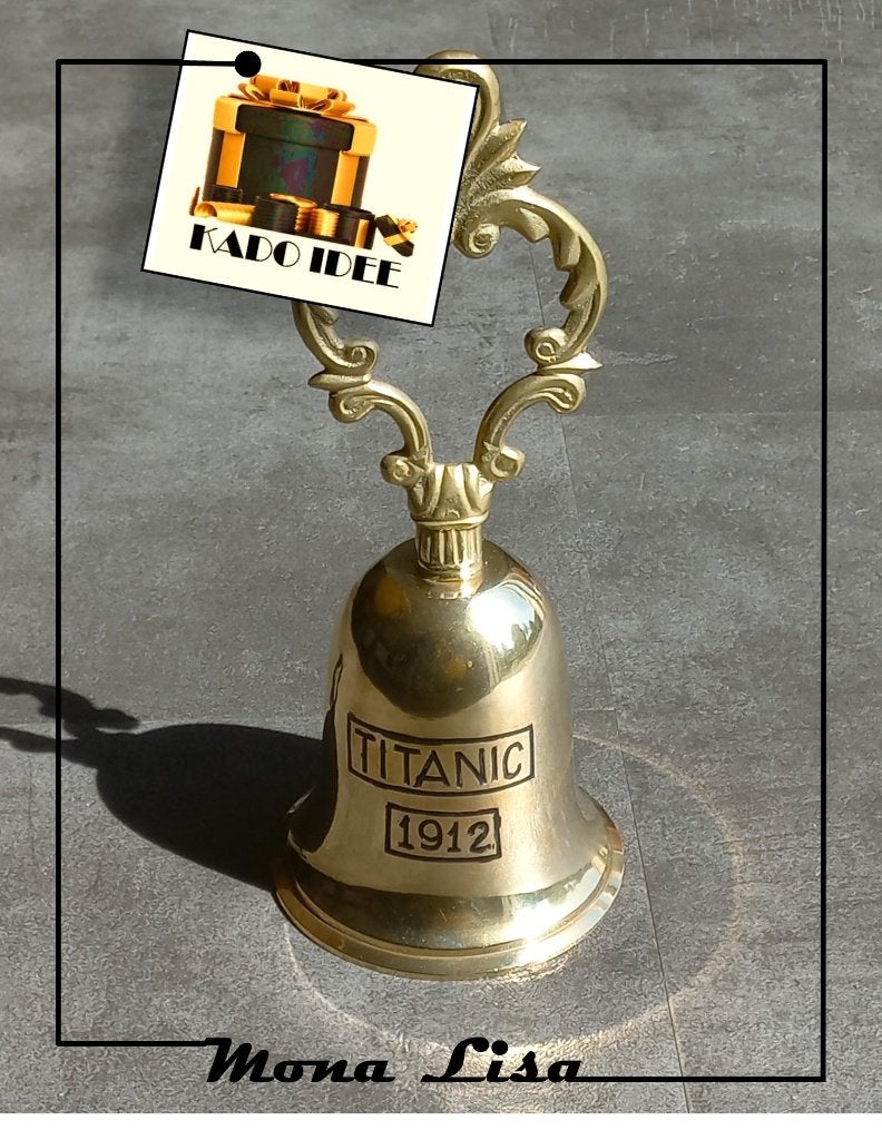 Titanic 1912 bel replica – 27 cm hoog, Antiek en Kunst, Ophalen of Verzenden