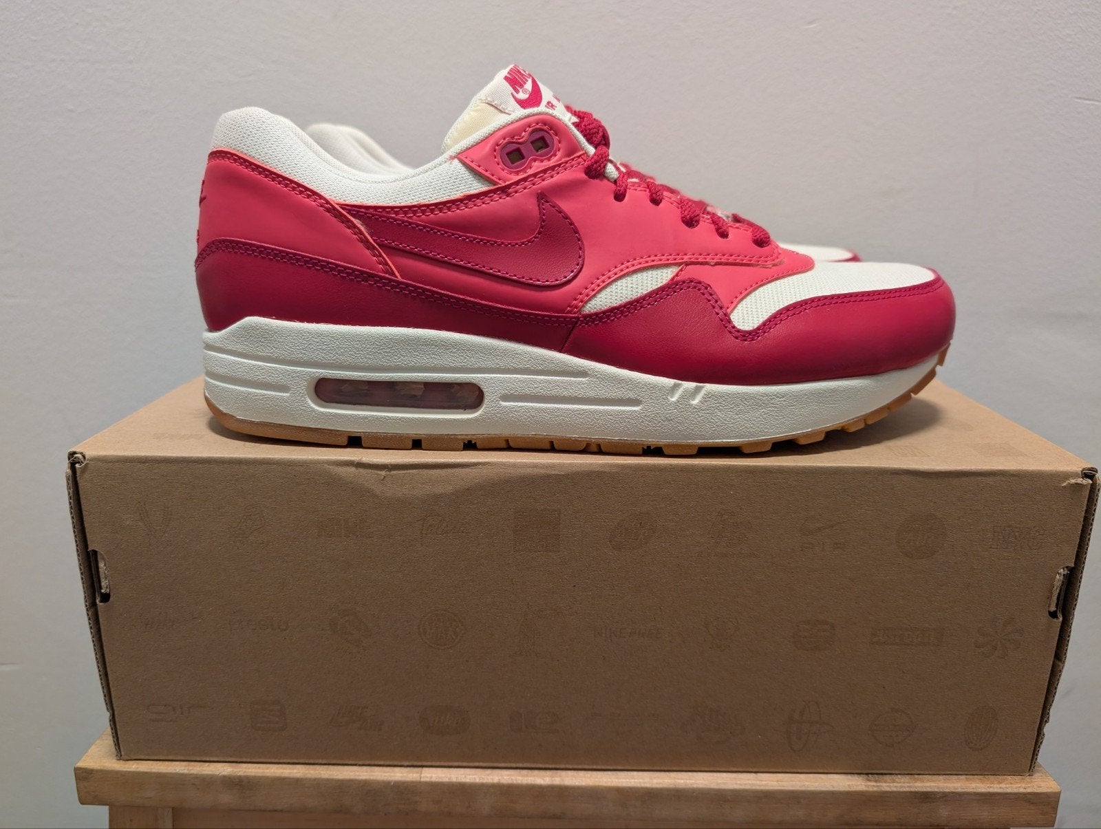 Nike Air Max 1 Vintage Pink Force 43, Nike air max, Overige kleuren, Nieuw, Ophalen of Verzenden