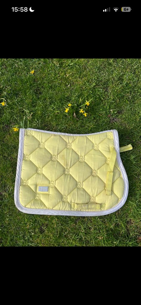 Equestrian stockholm dekje pony springen geel soft lemon, Ophalen of Verzenden, Zo goed als nieuw