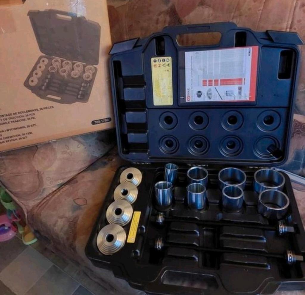 Trek en persbussenset ks tools 20delig 700.1700 (NIEUW)., Auto diversen, Autogereedschap, Nieuw, Ophalen of Verzenden