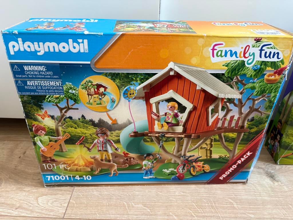 Playmobile boomhut 71001, Kinderen en Baby's, Speelgoed | Playmobil, Ophalen, Zo goed als nieuw