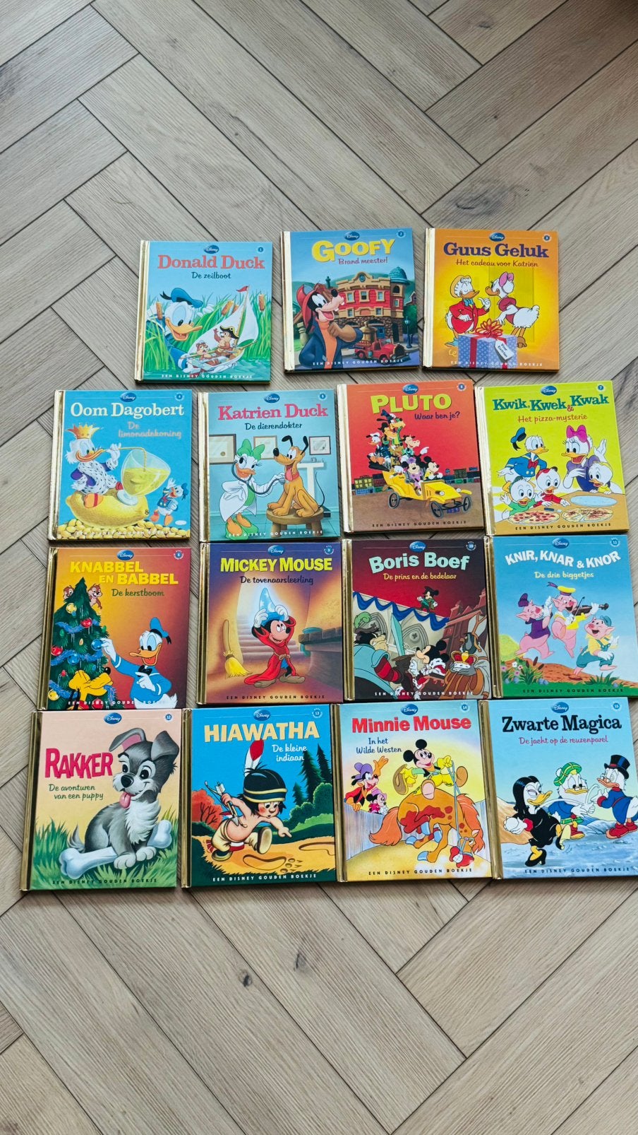 Disney gouden boekjes reeks, compleet 15 stuks, Ophalen of Verzenden, Zo goed als nieuw, Sprookjes