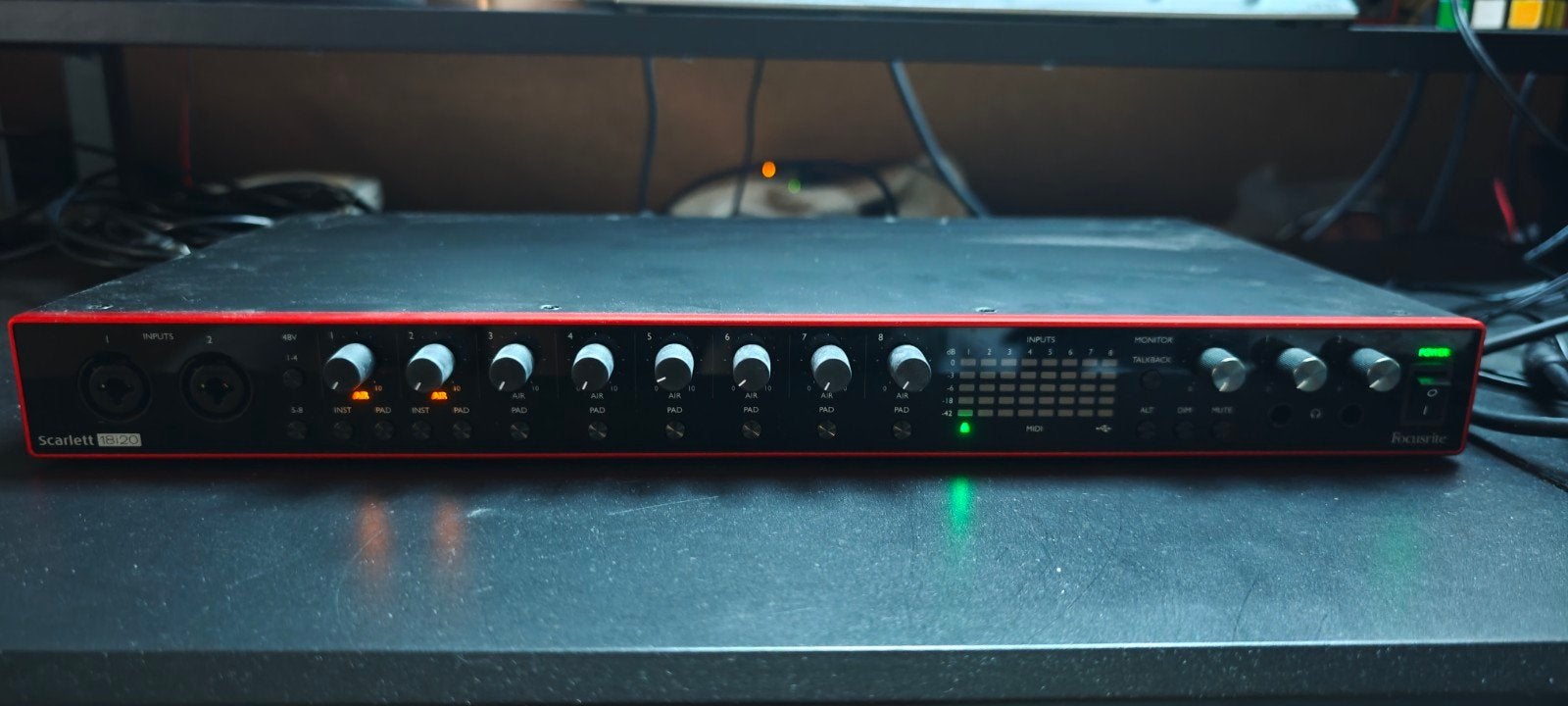Focusrite Scarlett 18i20 Audio Interface (3rd Gen), Ophalen, Zo goed als nieuw