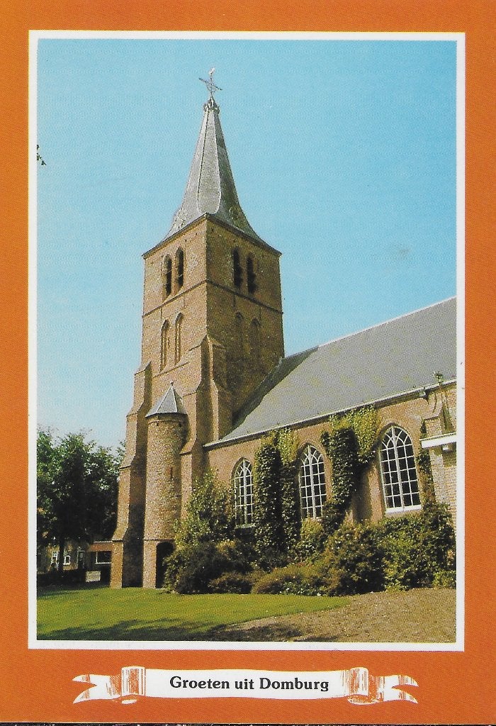 Domburg ongelopen ansichtkaart ( 762 ), Ophalen of Verzenden, 1980 tot heden, Gelopen, Zeeland