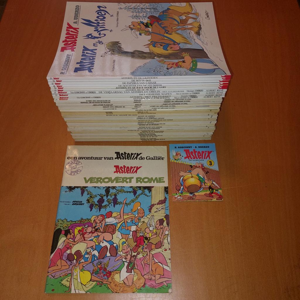 Complete serie Asterix en Obelix 1 t/m 40 + 2 extra strips, Boeken, Complete serie of reeks, Ophalen of Verzenden, Zo goed als nieuw