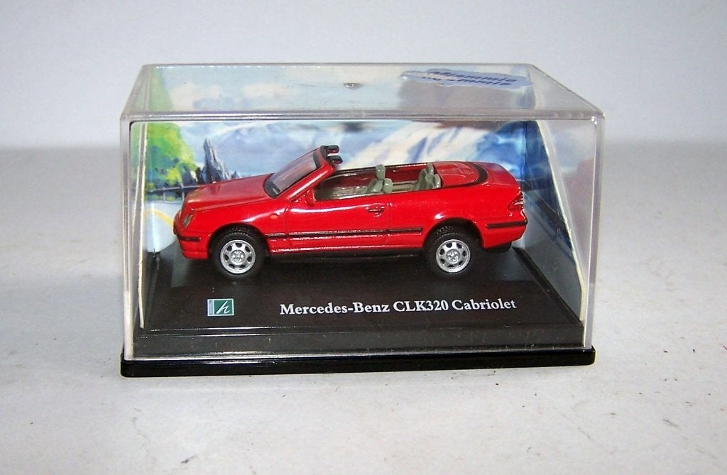 Cararama Hongwell Mercedes Benz clk 320 cabriolet. Nieuw/ovp, Hobby en Vrije tijd, Modelauto's | 1:43, Ophalen of Verzenden, Nieuw