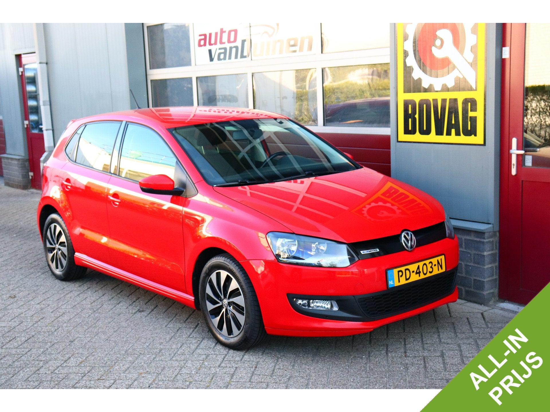 Volkswagen Polo 1.0 BlueMotion Edition O.a.: Carplay, Afn. t, Auto's, Voorwielaandrijving, Stof, Met garantie (alle), Origineel Nederlands