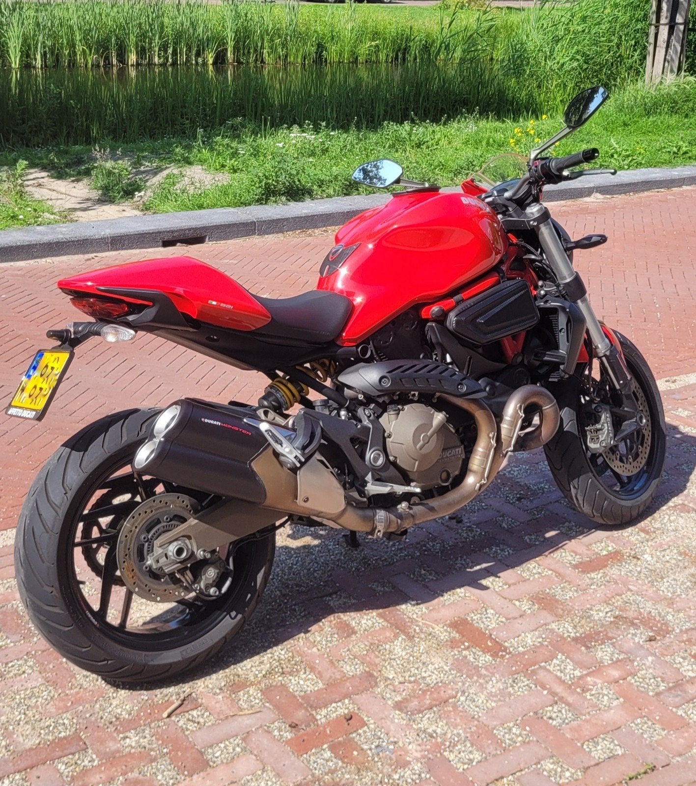 🇳🇱 Ducati Monster 821 🇮🇹, Motoren, Motoren | Ducati, Particulier, Naked bike, meer dan 35 kW, 2 cilinders, Motorrijbewijs A
