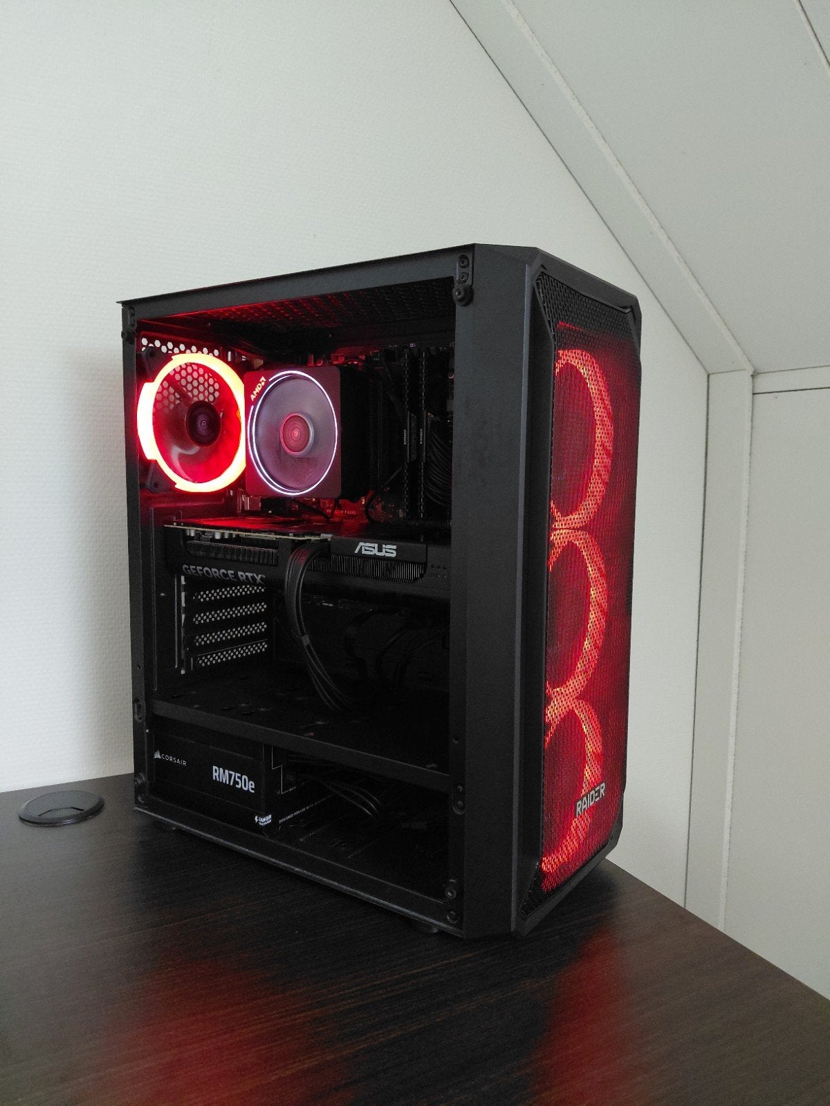 Gaming PC - RTX 5070 OC, Computers en Software, Desktop Pc's, Ophalen, 32 GB, R5 5600x, 1tb