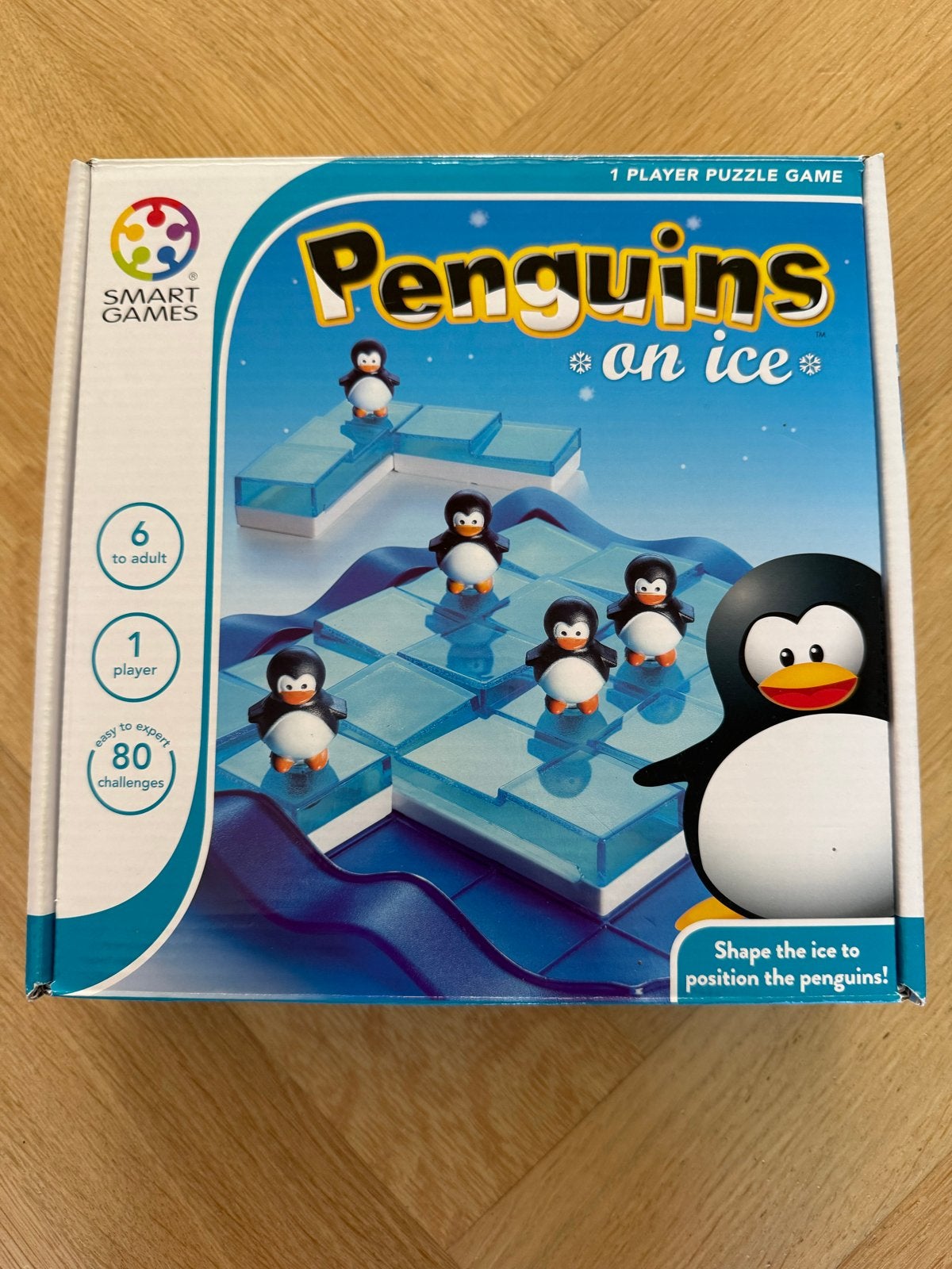 SmartGames Penguins On Ice, Kinderen en Baby's, Speelgoed | Educatief en Creatief, Ophalen of Verzenden, Zo goed als nieuw
