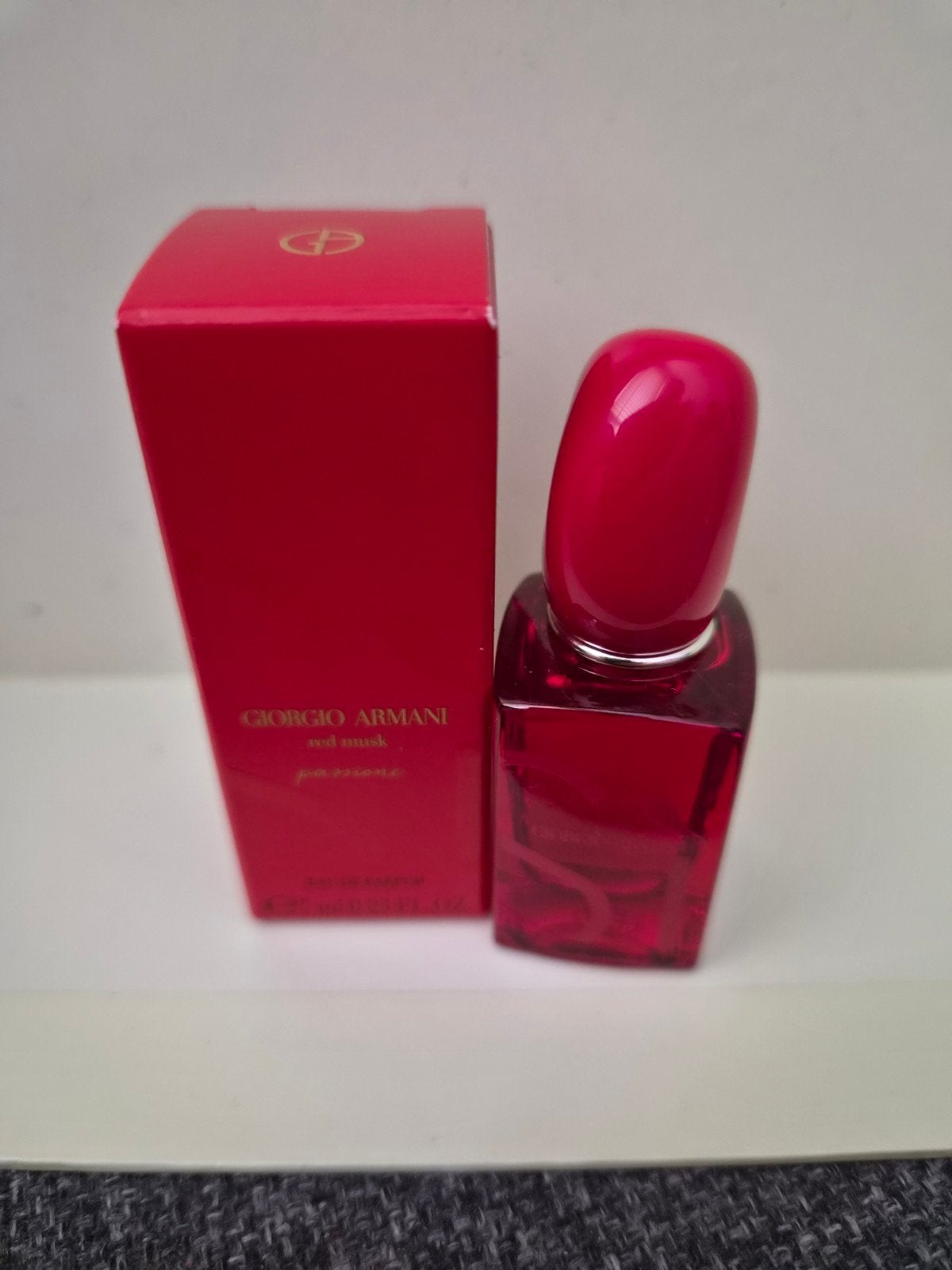 Armani si passione red musk eau de parfum miniatuur 7ml, Ophalen of Verzenden, Nieuw