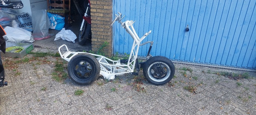 Italjet dragster frame en vork, Ophalen of Verzenden, Gebruikt, Frame, Overige merken