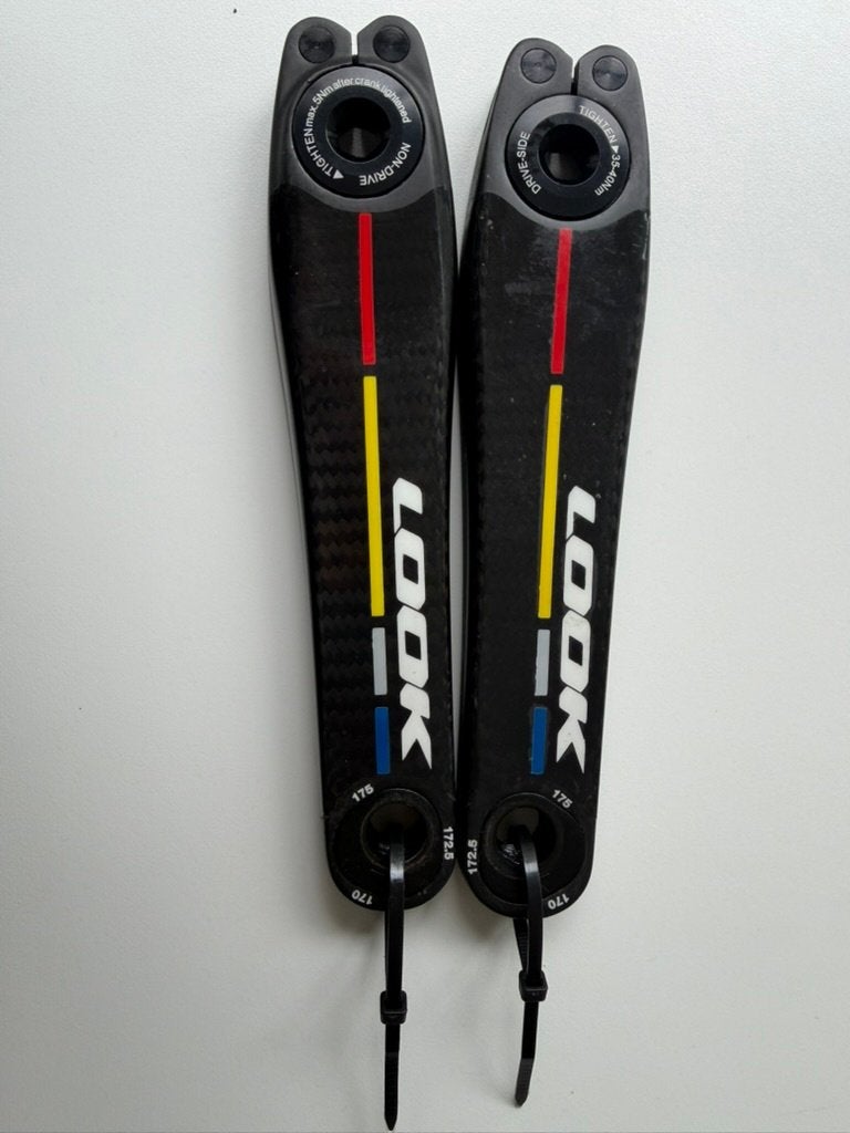 SRM LOOK Carbon Crank Arms, Crankstel of Pedalen, SRM Look, Ophalen of Verzenden, Zo goed als nieuw