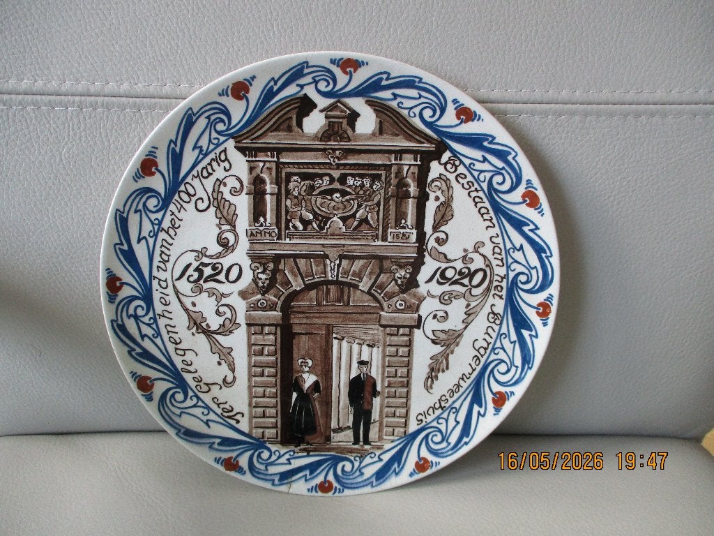 DE DISTEL - Jub. Bord Burgerweeshuis 1520 -1929 - Amsterdam, Antiek en Kunst, Ophalen of Verzenden