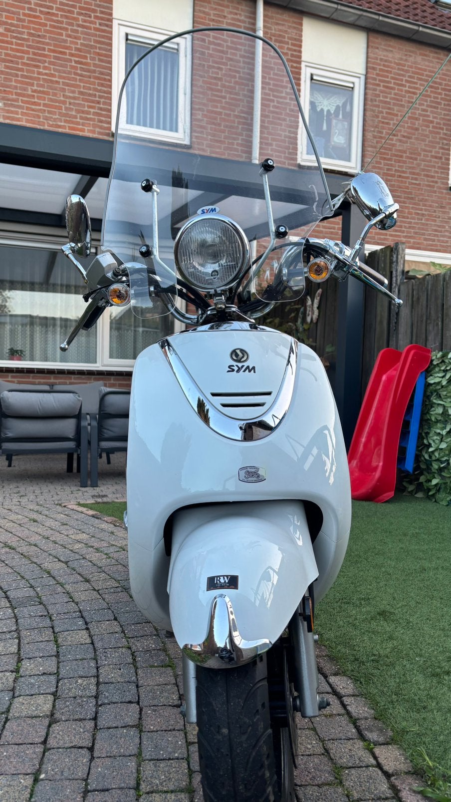 Sym allo retro scooter, Ophalen of Verzenden, Zo goed als nieuw, Benzine, Allo