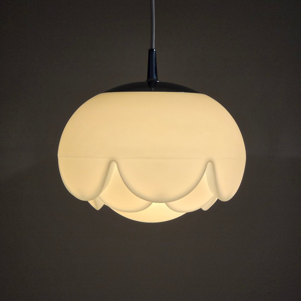 Vintage Artisjok hanglamp van Peill en Putzler Duits. 27 cm, Ophalen of Verzenden