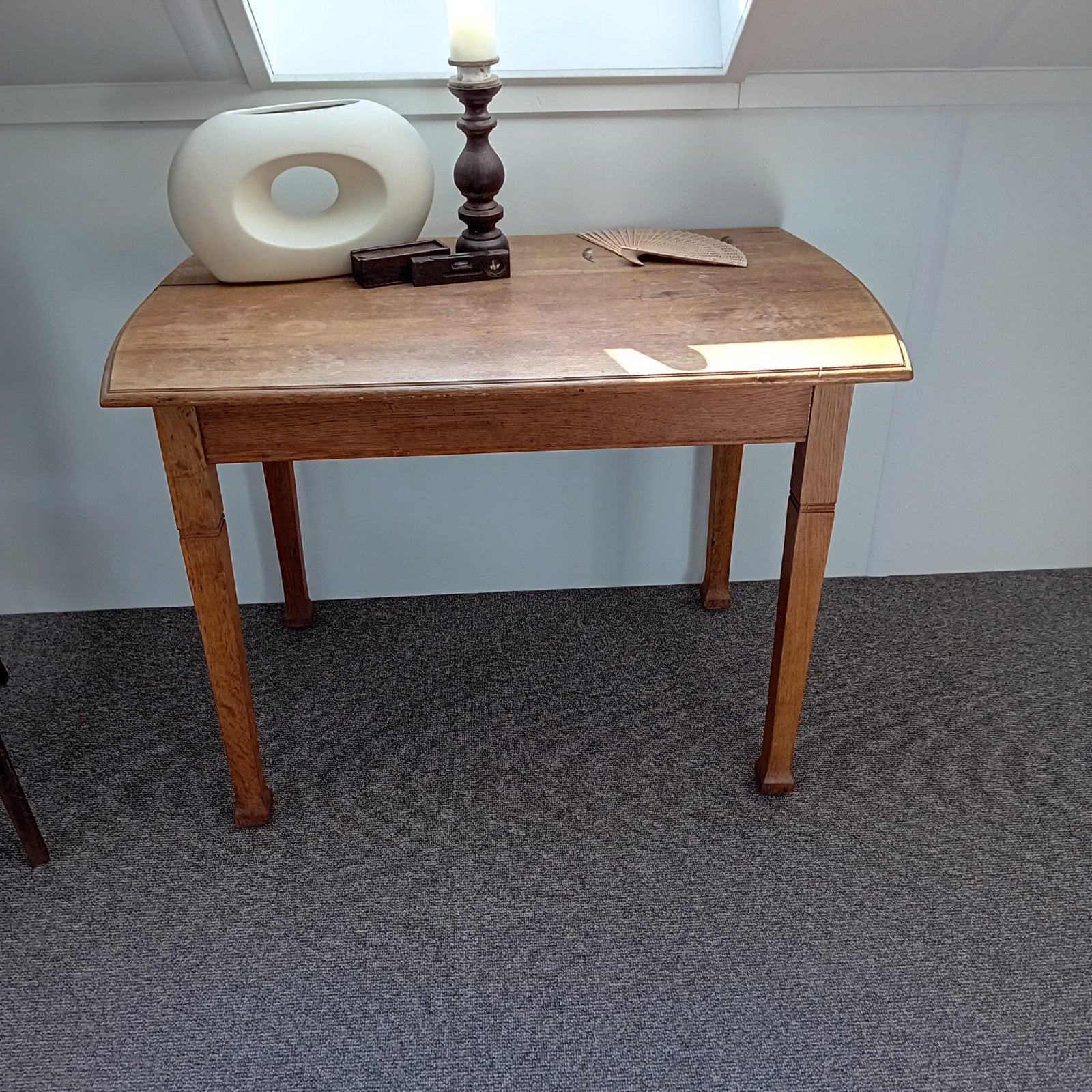 Kleine oudhollandse grenen tafel - 110x68 cm, Ophalen
