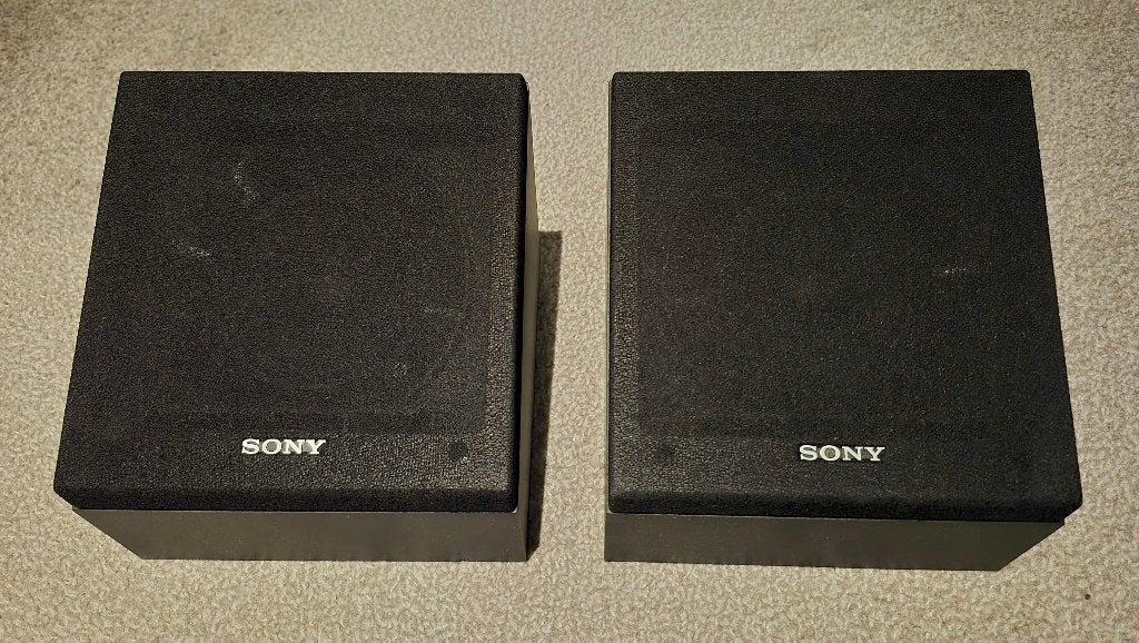 Sony SS-CSE - Dolby Atmos / DTS-X Height Speaker Set, Audio, Tv en Foto, Speakerset, Ophalen of Verzenden, Zo goed als nieuw, 60 tot 120 watt