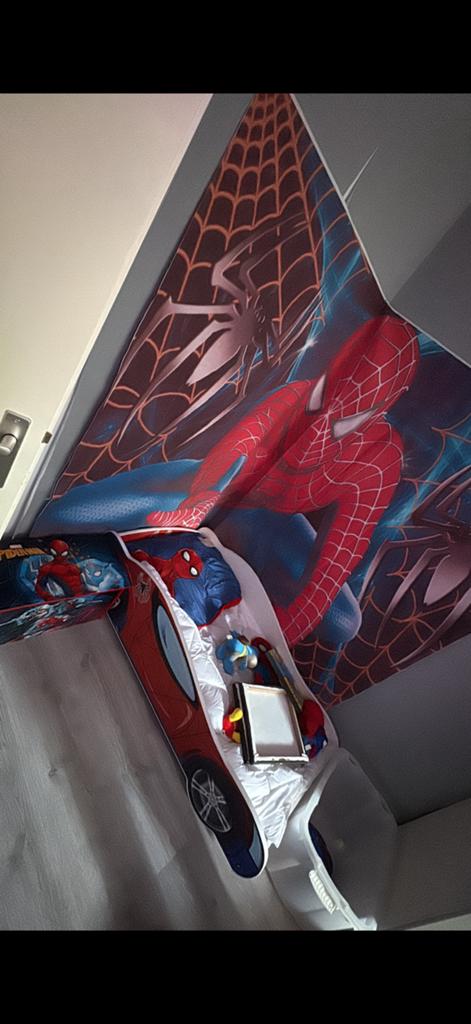 Spiderman kinderbed (zonder matras), Ophalen of Verzenden, Zo goed als nieuw