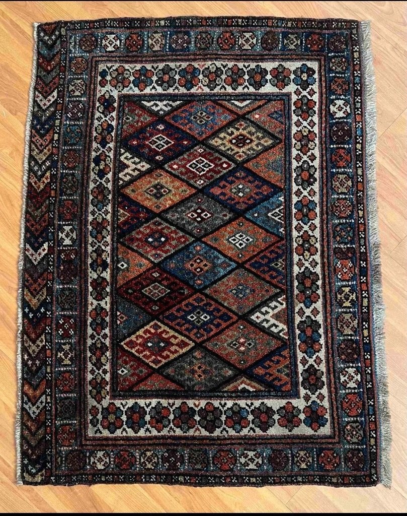 Vintage kleurrijk tapijt Yalameh 108/81 cm