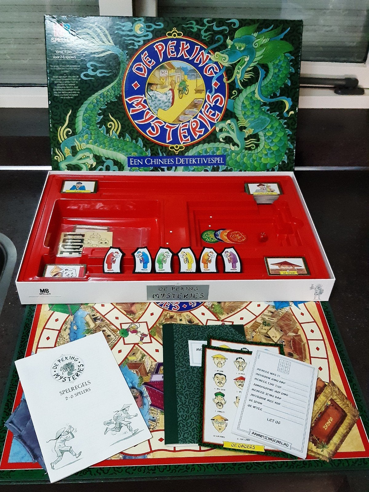 De peking mysteries NIEUW 1987, Hobby en Vrije tijd, Gezelschapsspellen | Bordspellen, Ophalen of Verzenden, Nieuw