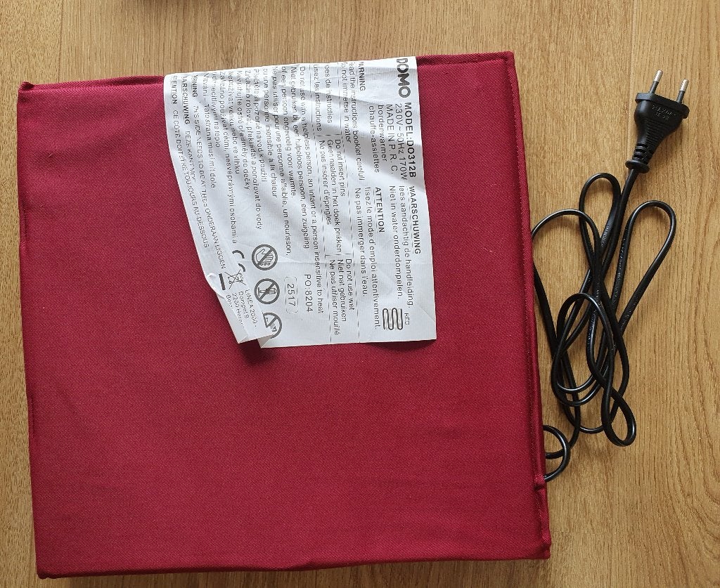 Domo bordenwarmer, Overige typen, Kunststof, Ophalen of Verzenden, Zo goed als nieuw