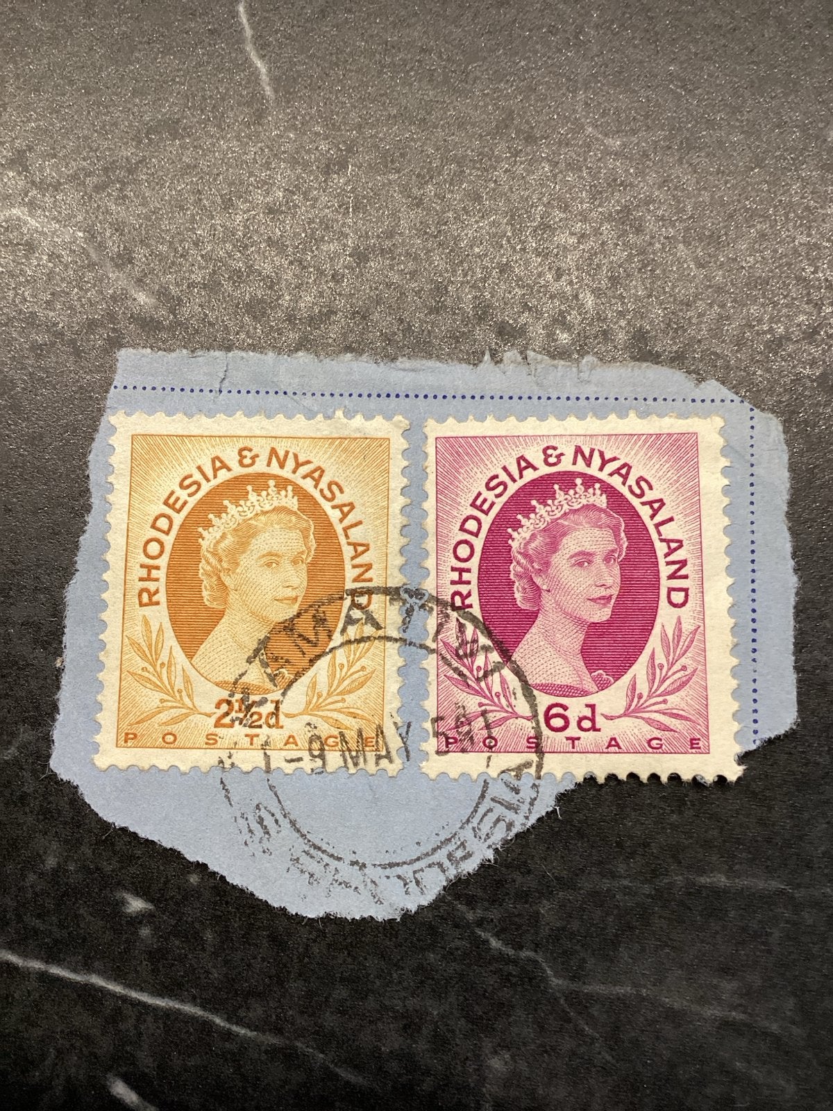 Rhodesië & Nyasaland postzegels - Koningin Elizabeth II, Ophalen of Verzenden, Overige landen, Gestempeld