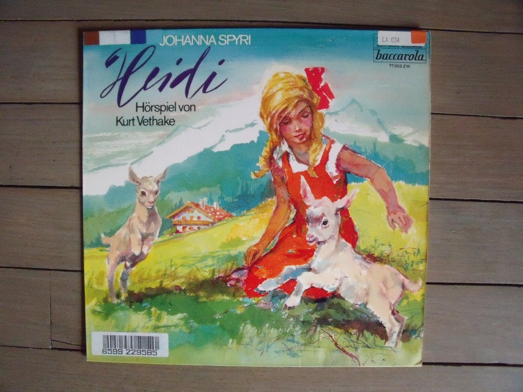 Heidi - Johanna Spyri, Kurt Vethake, LP, Gebruikt, Ophalen of Verzenden, Verhaal of Sprookje