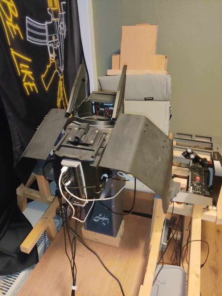 F-16 Home Cockpit Simulator, Computers en Software, Ophalen, Zo goed als nieuw, Thustmaster