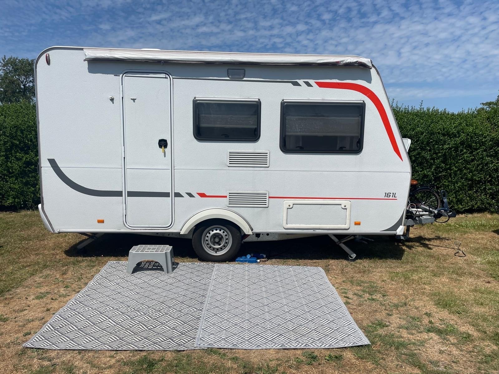 Carado Delight C161L Caravan 2014 – direct vakantie klaar, Rondzit, Omvormbare zithoek, 750 - 1000 kg, Particulier