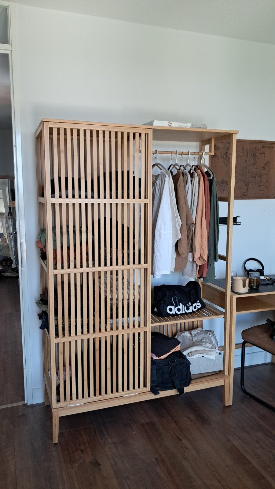 Ikea Norskisa kledingkast, Ophalen, 100 tot 150 cm, Zo goed als nieuw, 150 tot 200 cm