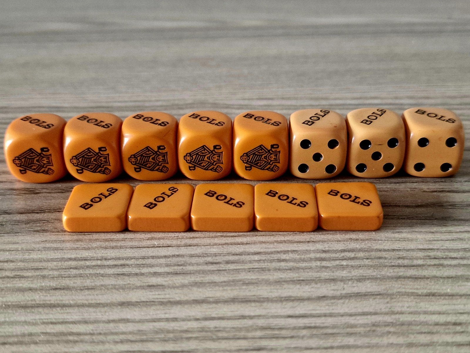 Uniek Antiek Bakelieten Lucas Bols Spel in Originele Doos –, Ophalen of Verzenden