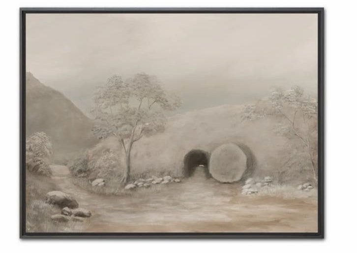 Een nieuwe morgen ( canvas print ) NIEUW, Antiek en Kunst, Ophalen of Verzenden