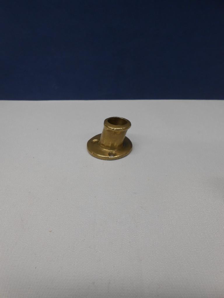 Vlaggenstokhouders, messing, schuin, 13 en 16 mm, Ophalen of Verzenden, Nieuw, Overige typen