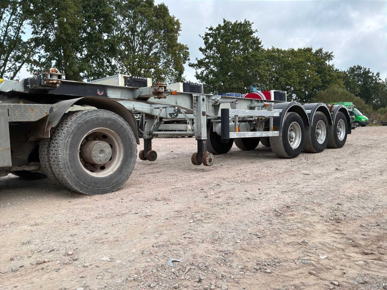 Burg Oplegger trailer / Containerchassis, Overige brandstoffen, Bedrijf, Aanhangers en Opleggers, Te koop