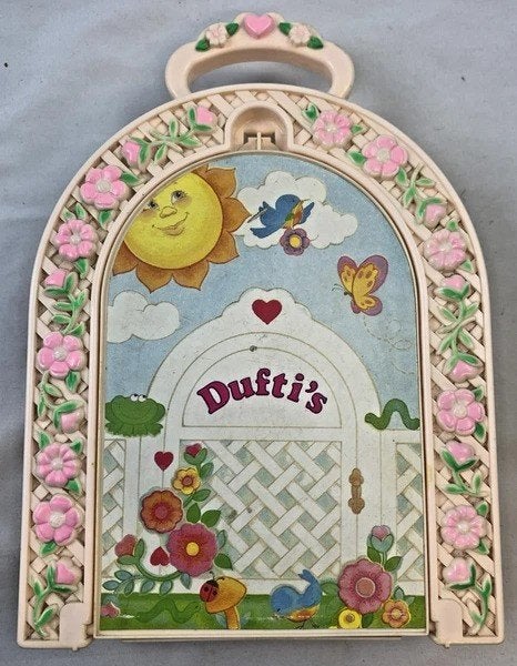 Charmkins Dufti's Jewellery Carry Case vintage Hasbro 1983