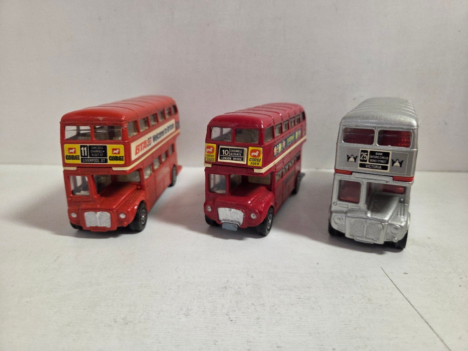 Corgi Engelse bussen/Dubbeldekkers, Auto, Corgi, ., Ophalen of Verzenden