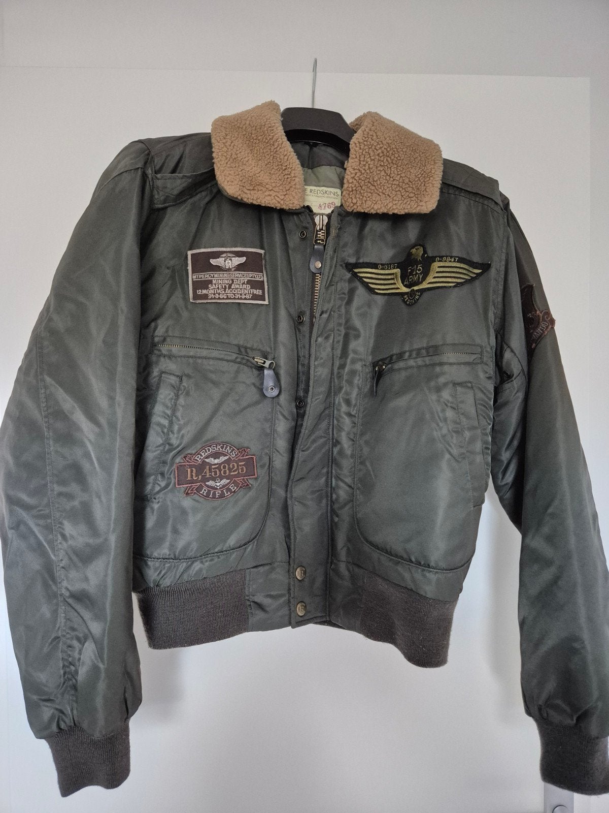 Tekoop Territoire Redskins nylon Pilotenjas, Kleding | Heren, Ophalen, Zo goed als nieuw, Maat 48/50 (M), Redskins