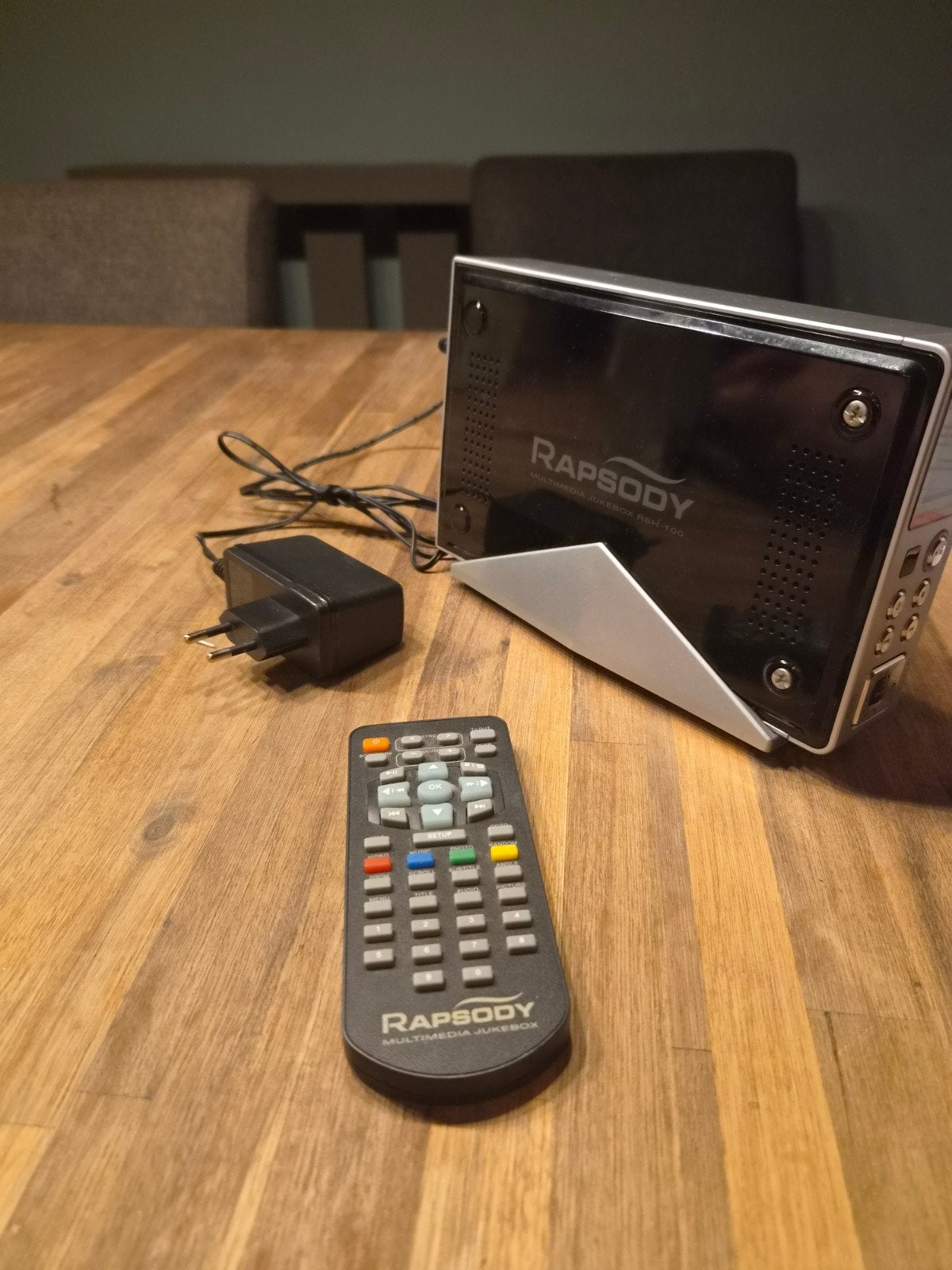Rapsody Multimedia Jukebox met afstandsbediening, Ophalen of Verzenden, Gebruikt, USB 2, Zonder harde schijf