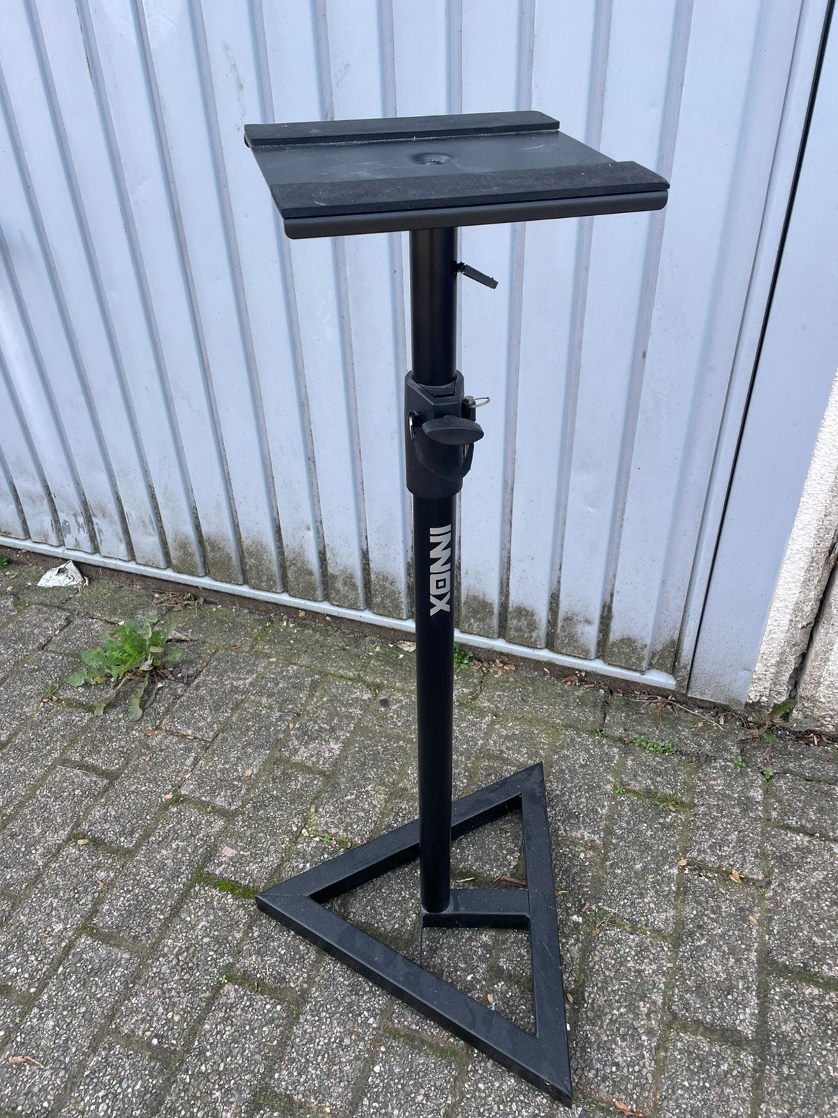 INOX speaker Statief, Ophalen of Verzenden, Zo goed als nieuw, Speaker