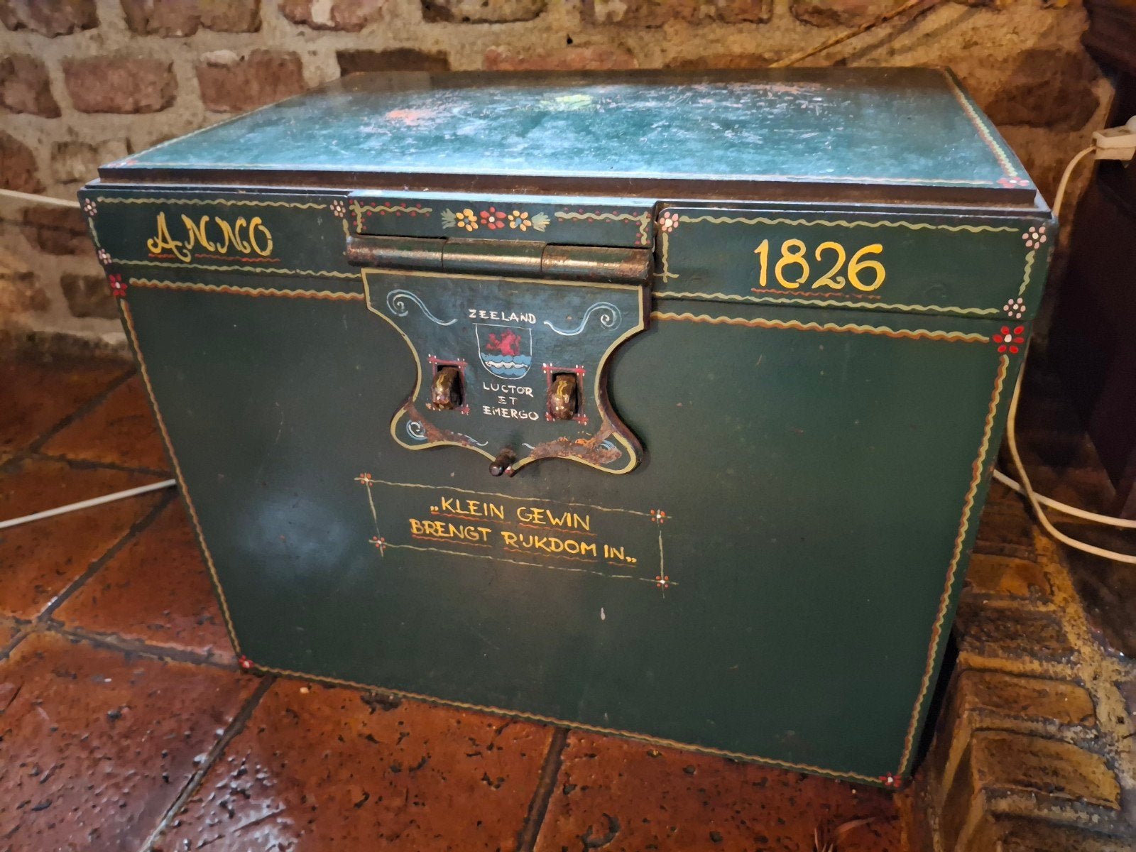 Antieke Kluis uit 1826 - Uniek en Decoratief, Ophalen of Verzenden