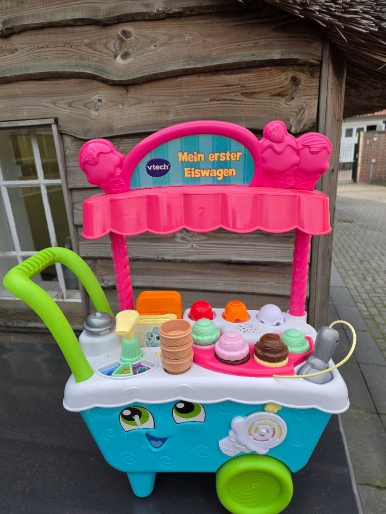 VTech ijscokar Mein erster Eiswagen met accessoires, Ophalen of Verzenden, Gebruikt, 2 tot 4 jaar