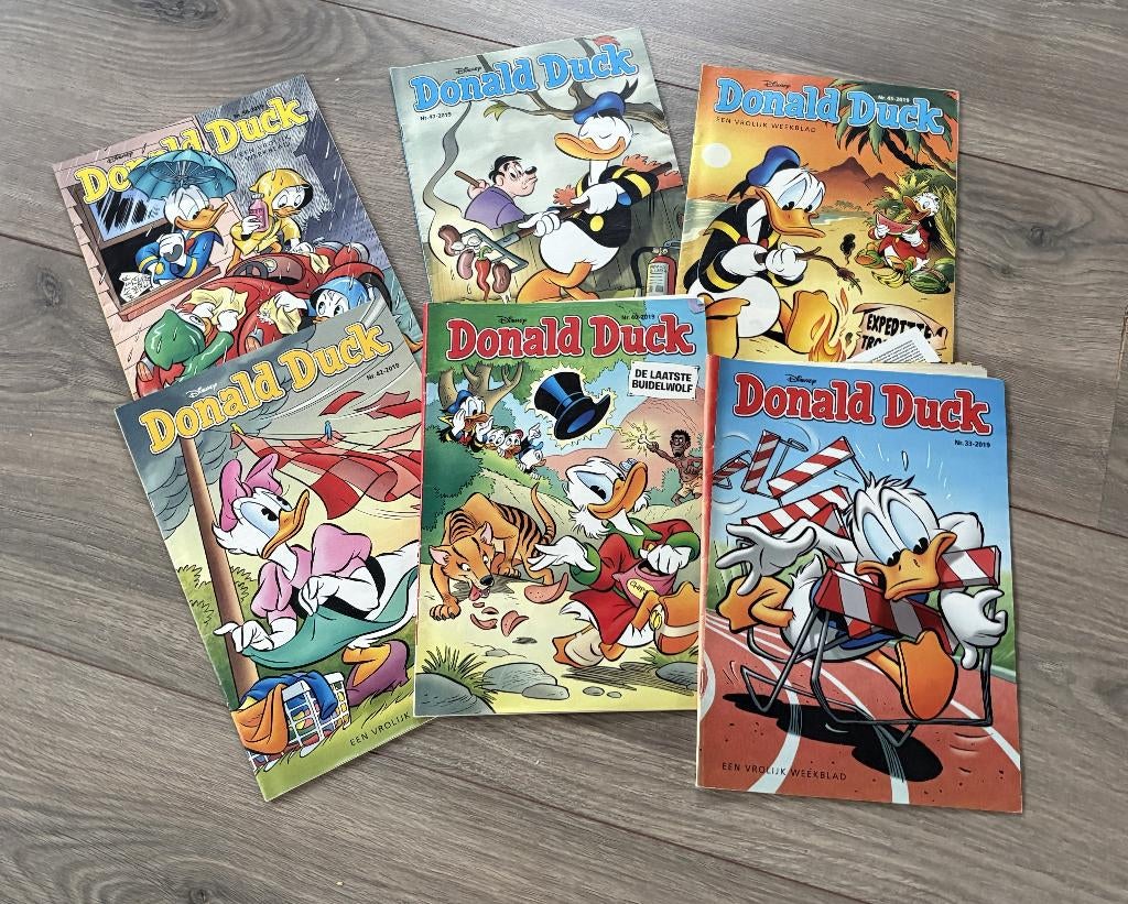 Donald Duck - 2019, Boeken, Ophalen of Verzenden, Zo goed als nieuw, Donald Duck, Meerdere stripboeken