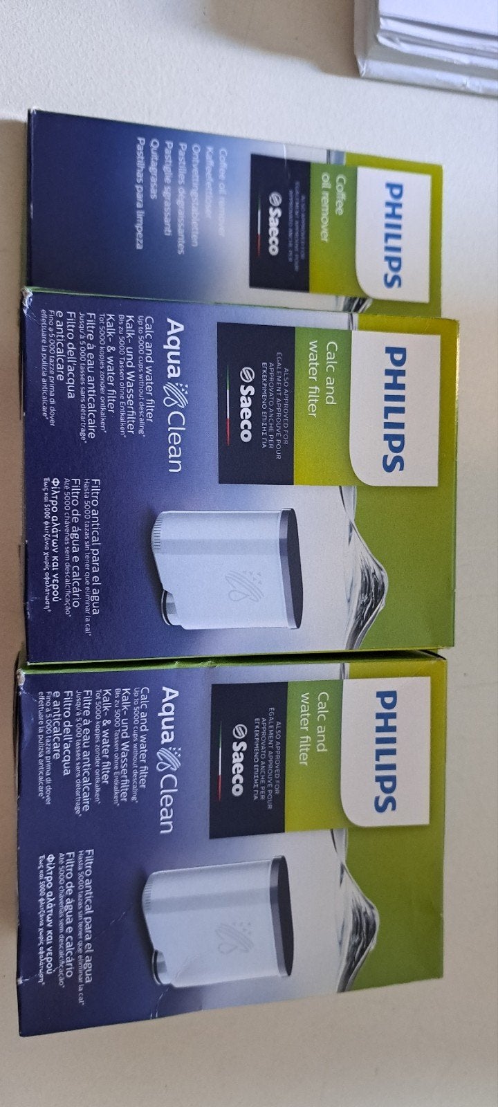 Philips Saeco AquaClean waterfilter en koffieolie reiniger, Ophalen of Verzenden