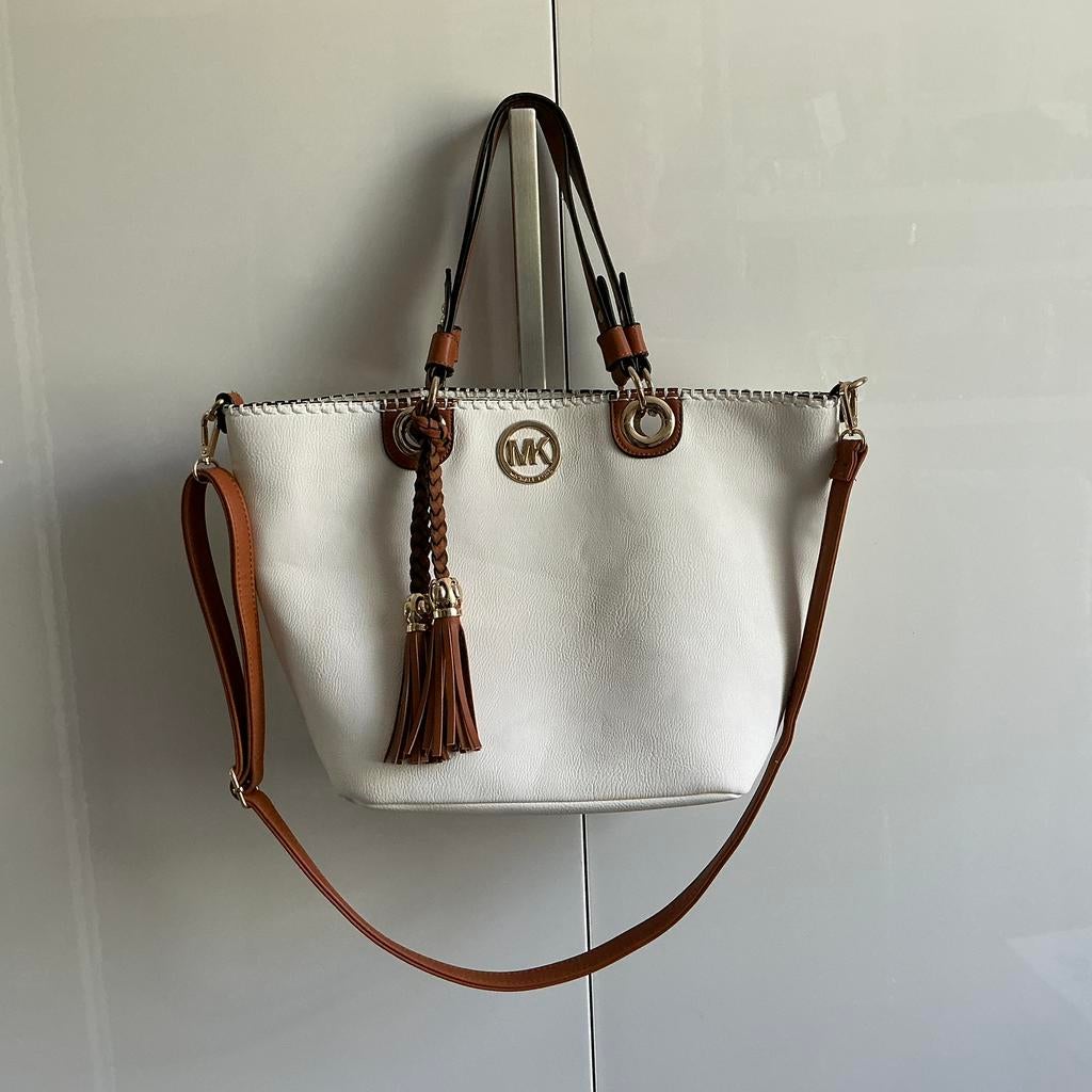 🌸 Michael Kors tas. 👜 Ongebruikt, Ophalen of Verzenden, Nieuw, Wit, Shopper