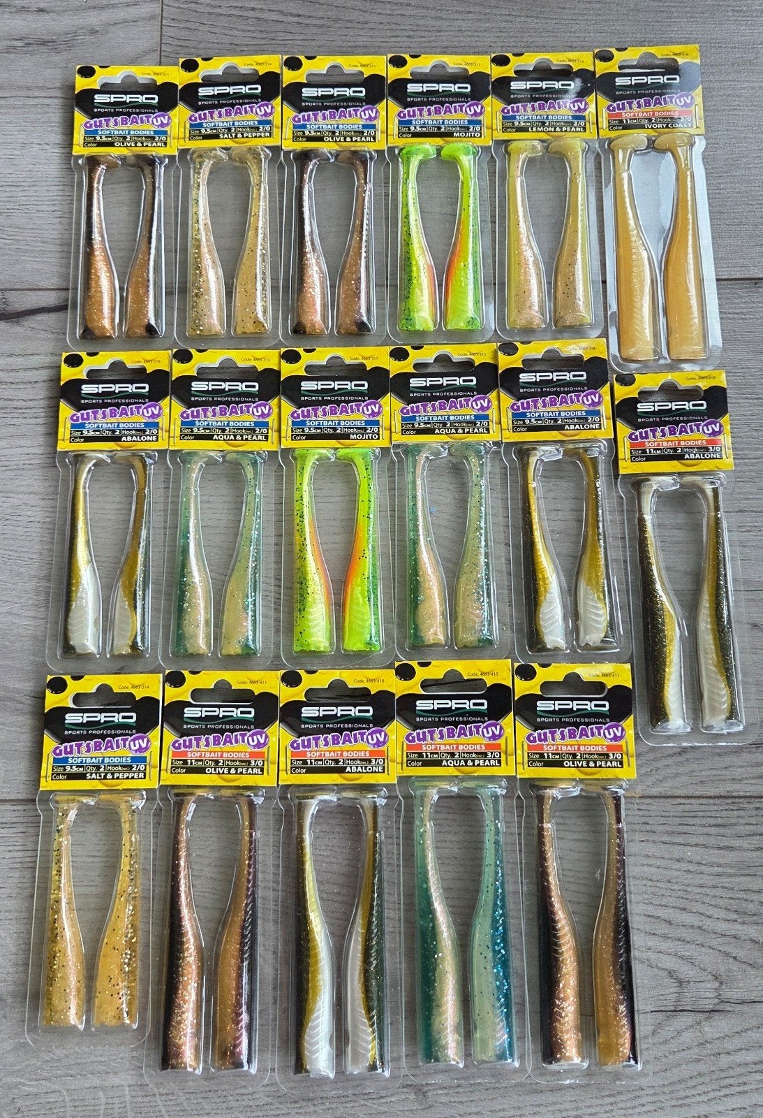 17 pakjes guts bait spro, Ophalen of Verzenden, Nieuw, Overige typen