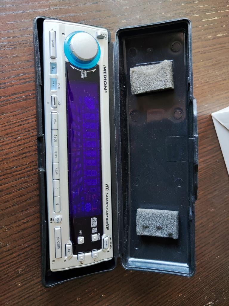 Medion MD 4631 RDS Autoradio met CD/MP3 Speler, Ophalen of Verzenden, Gebruikt