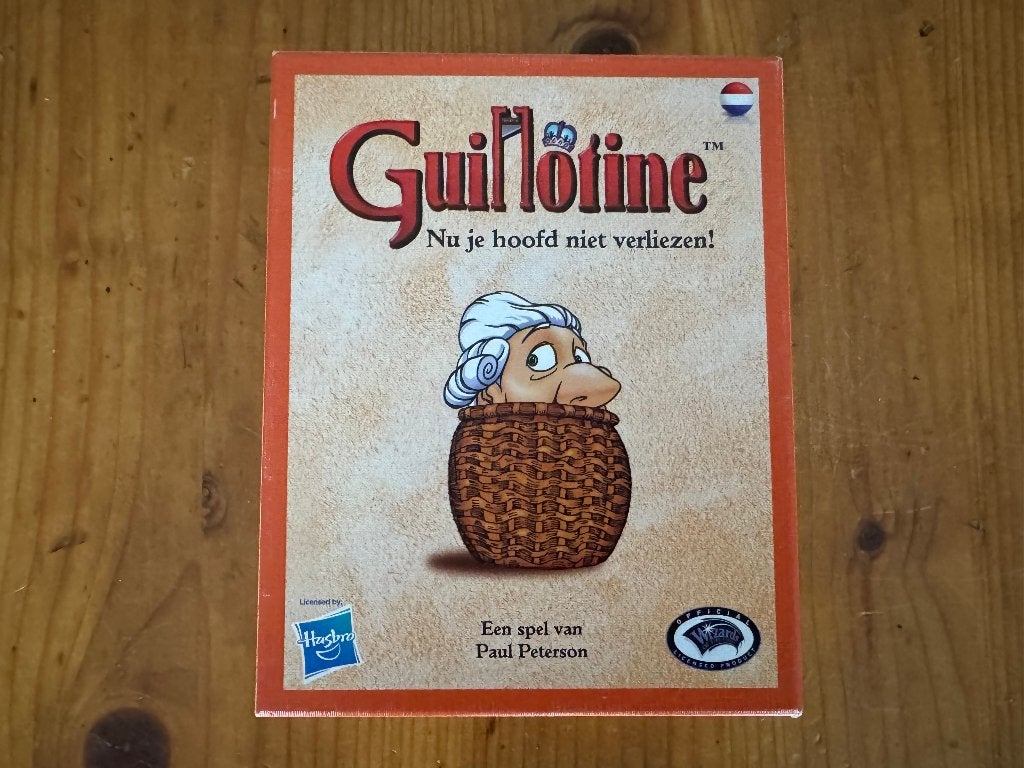 Guillotine kaartspel, Ophalen, Gebruikt, Hasbro