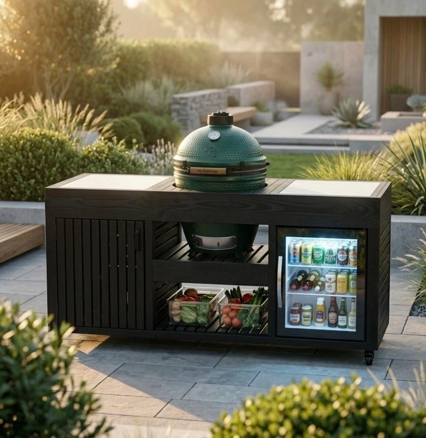 2026 Trendy buitenkeuken met koelkast, Ophalen of Verzenden, Nieuw, Gas